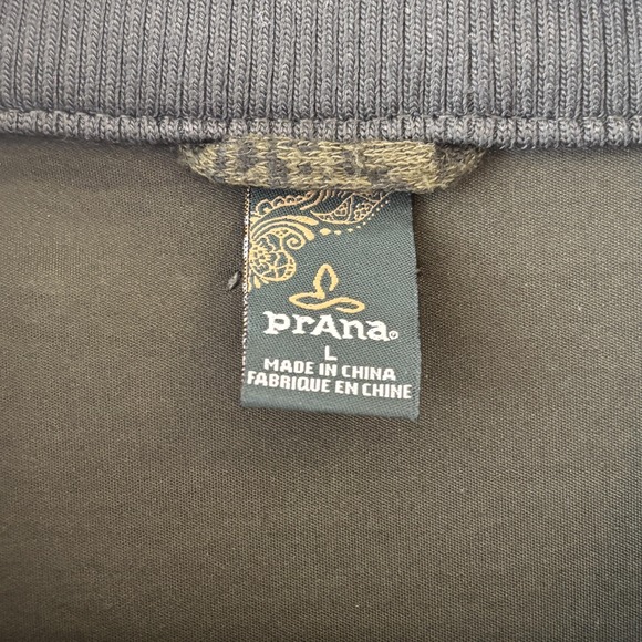 PrAna Breathe Softshell Jacket Womens Size L Green Asymmetrical Zip Outdoor - Picture 4 of 16